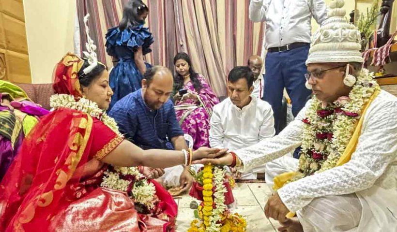 Dilip Ghosh,Rinku Ghosh, wedding