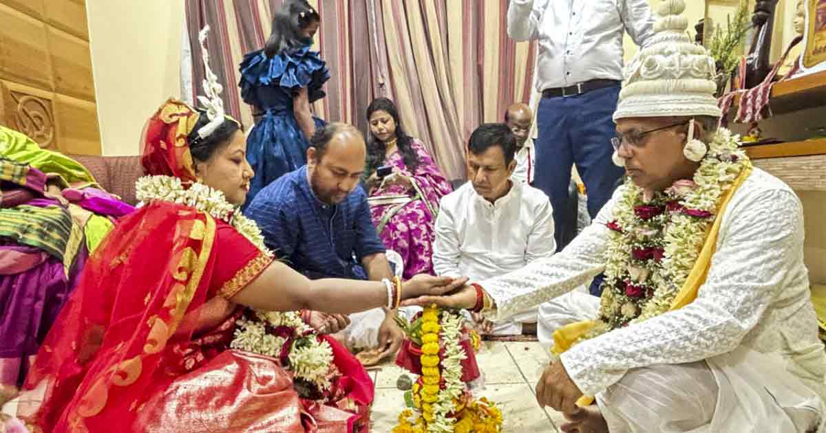 Dilip Ghosh,Rinku Ghosh, wedding