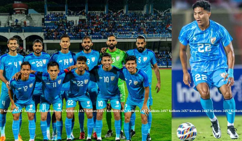 Edmund Lalrindika in Indian Football Team