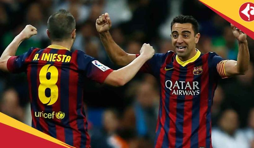 FC Barcelona icons Xavi Hernández ISL