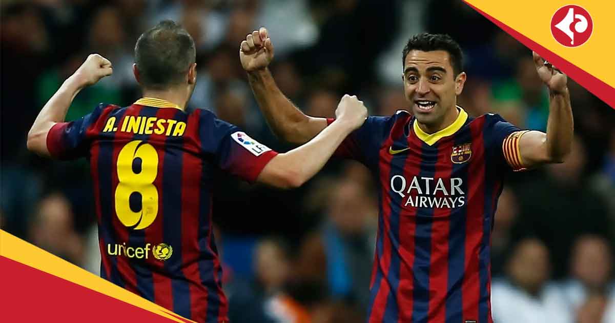 FC Barcelona icons Xavi Hernández ISL
