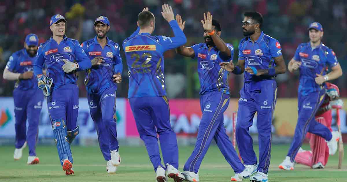 Hardik Pandya's MI Crush RR, Secure Top Spo