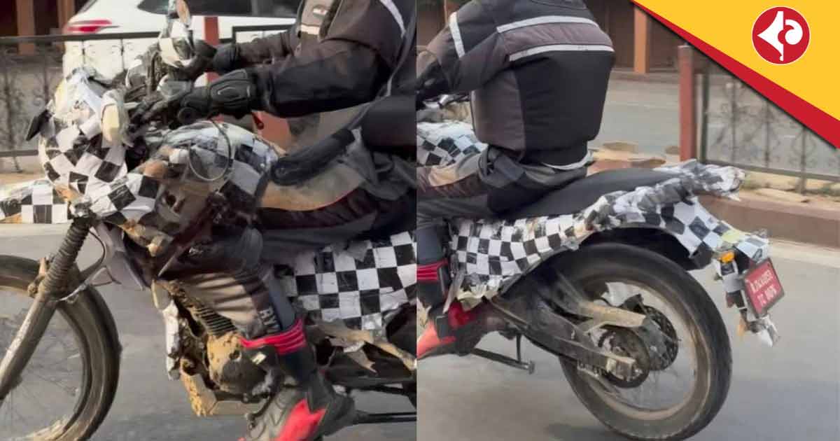 Hero XPulse 160 spotted for the first time