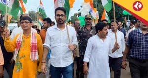 Hiran Chattopadhyay Leads Tiranga Yatra in Keshiary to Honour Indian Army’s Bravery