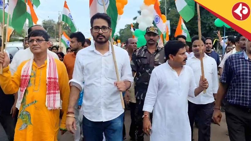 Hiran Chattopadhyay Leads Tiranga Yatra in Keshiary to Honour Indian Army’s Bravery