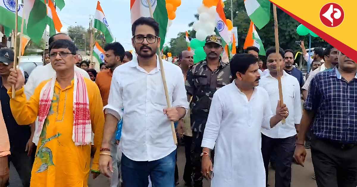 Hiran Chattopadhyay Leads Tiranga Yatra in Keshiary to Honour Indian Army’s Bravery