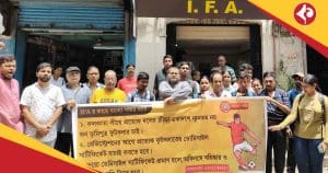 IFA Bhumiputra Footballer Controversy where Bangla Pokkho Protest