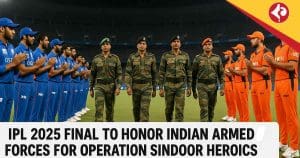 IPL 2025 Final to Honor Indian Armed Forces for Operation Sindoor Heroics