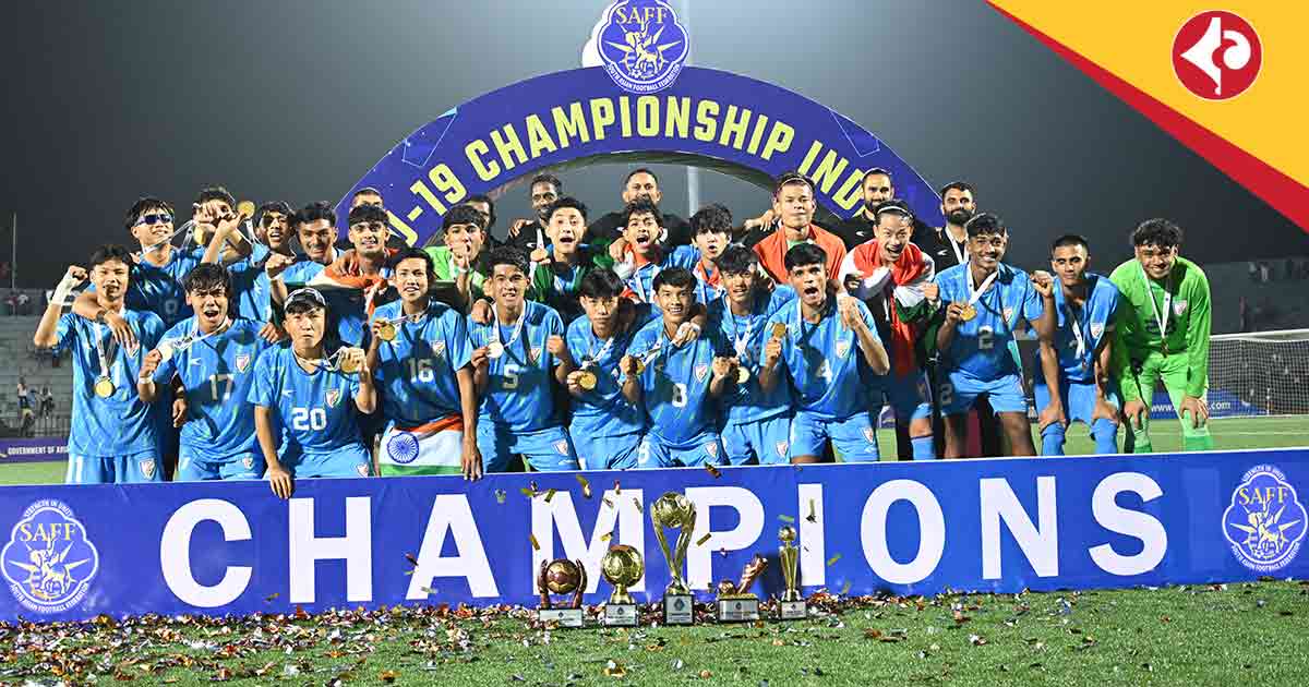 India Clinches SAFF U-19 Championship