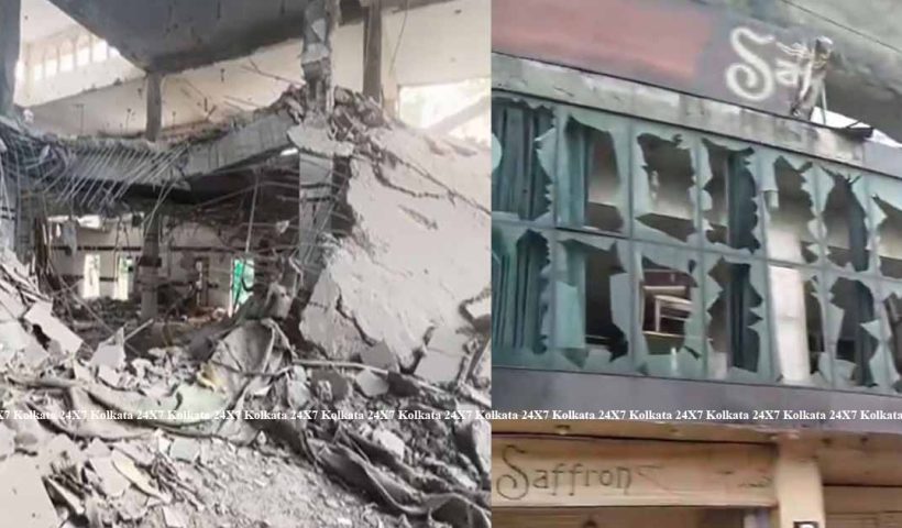 Indian Drone Attack effect Rawalpindi Stadium badly damaged 