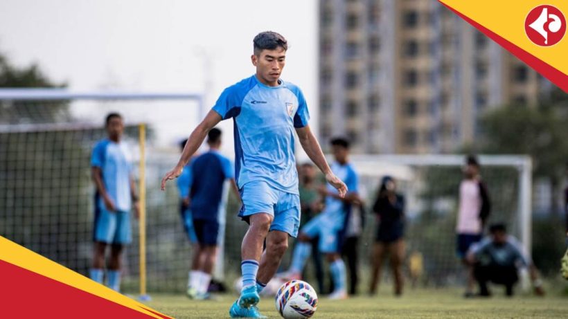 Indian Football Team full-back Boris Singh Thangjam