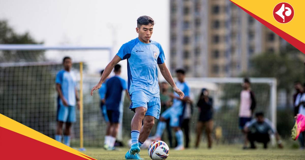 Indian Football Team full-back Boris Singh Thangjam