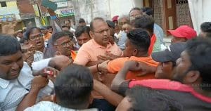 Infighting Erupts at BJP Medinipur Office After Dilip Ghosh-Mamata Meet