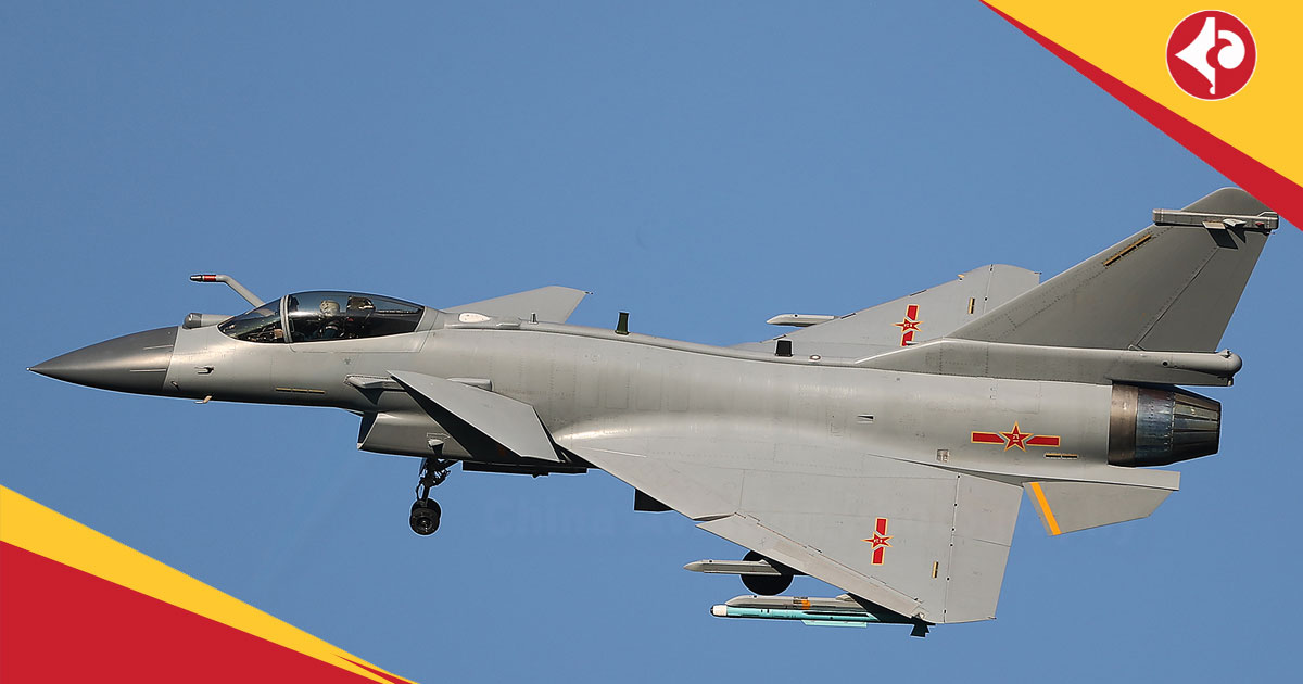Chinese J-10C fighter jet