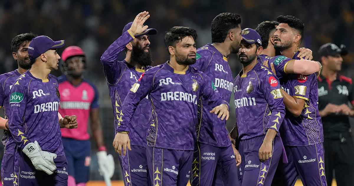 KKR Beat RR