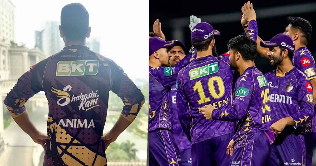 KKR to Wear Special ‘Shahoshi Rani’ Jersey Against CSK