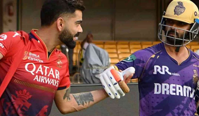 Rain Threatens KKR’s Playoff Dreams Ahead of Crucial RCB Clash
