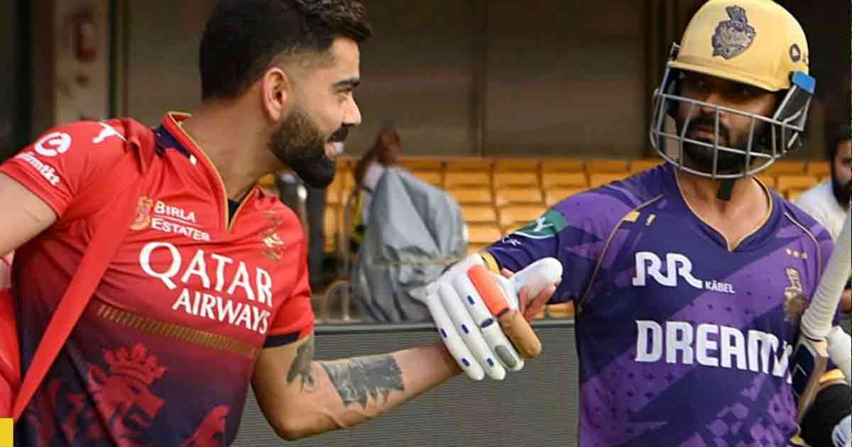 Rain Threatens KKR’s Playoff Dreams Ahead of Crucial RCB Clash