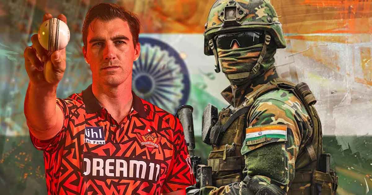 Pat Cummins Indian Army tribute