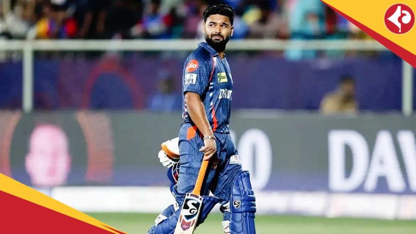 Lucknow Super Giants captain Rishabh Pant in IPL 2025