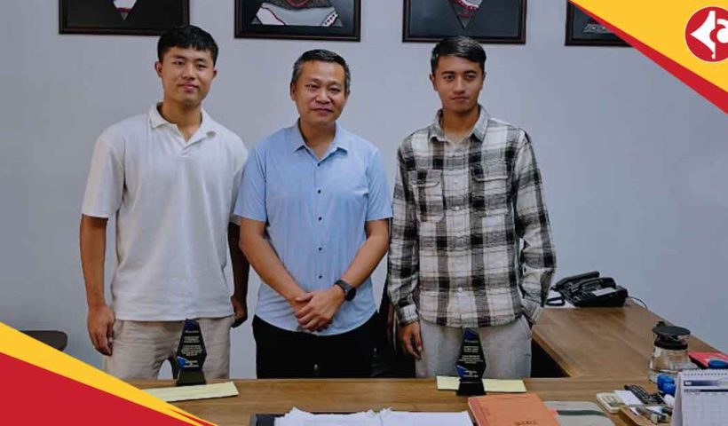 Mizoram Government Felicitates Mohun Bagan Star Apuia and FC Goa’s Ayush Dev Chhetri