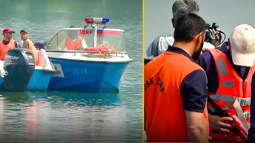 Mock Drill at Dal Lake