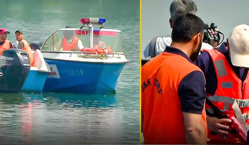 Mock Drill at Dal Lake