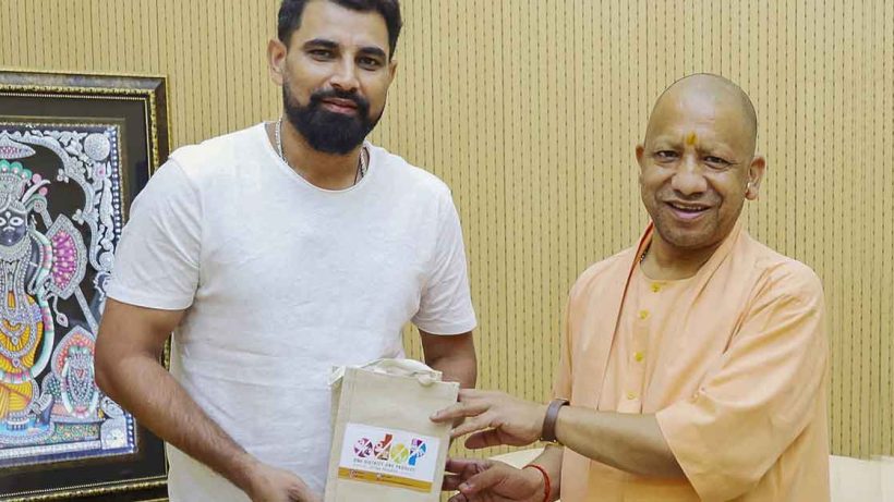 Mohammed Shami Yogi meeting