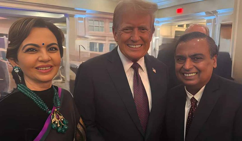 Mukesh Ambani Meets Donald Trump and Qatar Emir in Doha for Strategic Global Talks
