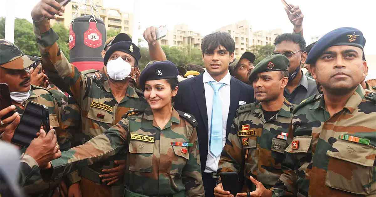 Neeraj Chopra Promoted to Honorary Lieutenant Colonel in Indian Territorial Army