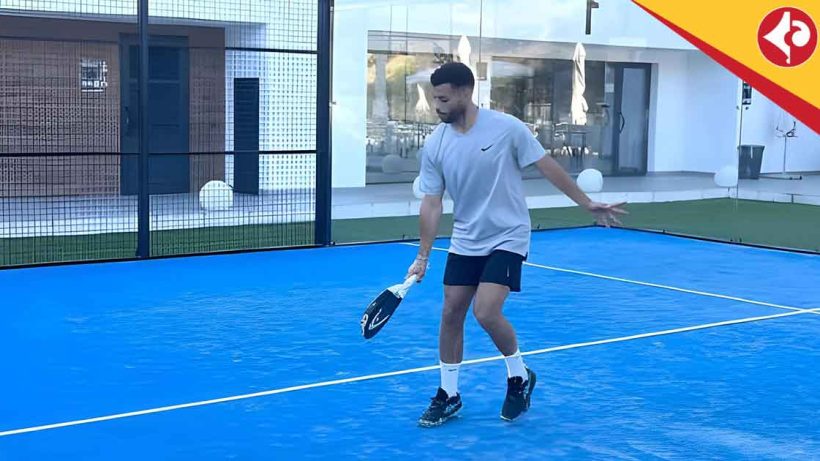 Odisha FC Football Star Hugo Boumous Takes a Swing at Tennis After Season Ends