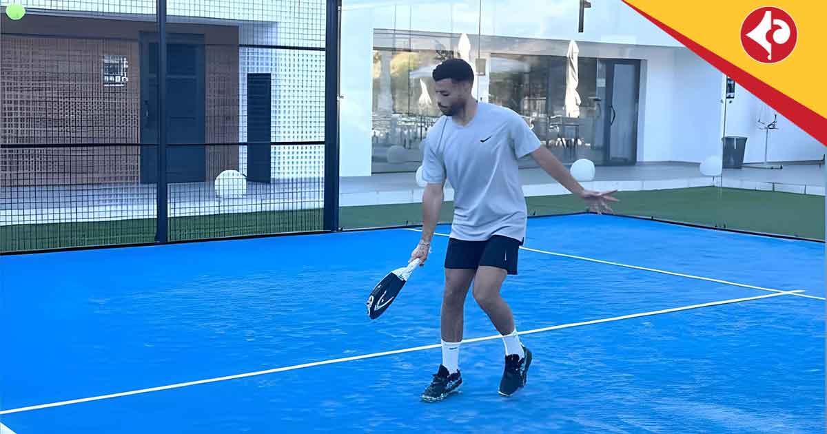 Odisha FC Football Star Hugo Boumous Takes a Swing at Tennis After Season Ends