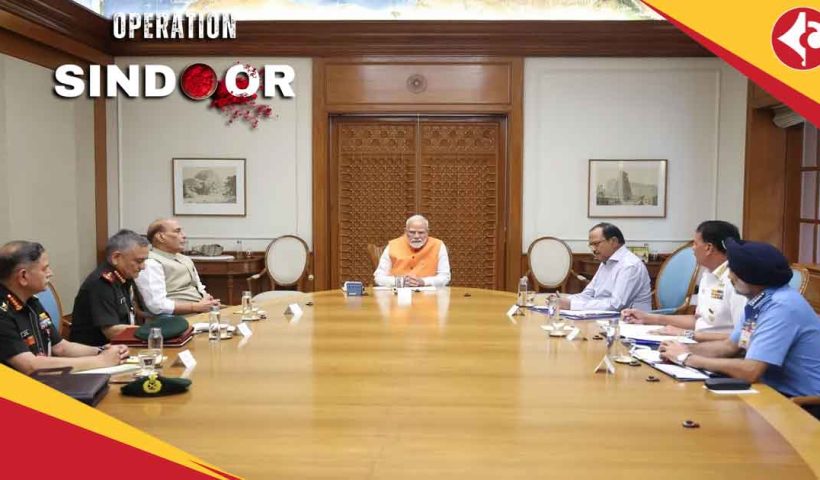 PM Modi holds emergency meet with chief of three armed forces amid escalating India-Pakistan conflicts
