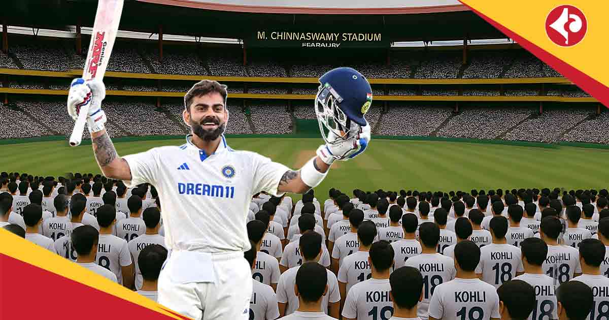 RCB Fans to Wear White Jerseys for Virat Kohli’s Test Retirement Tribute During KKR Match