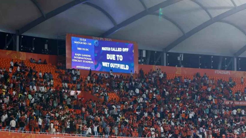 Rain Washes Out SRH vs DC