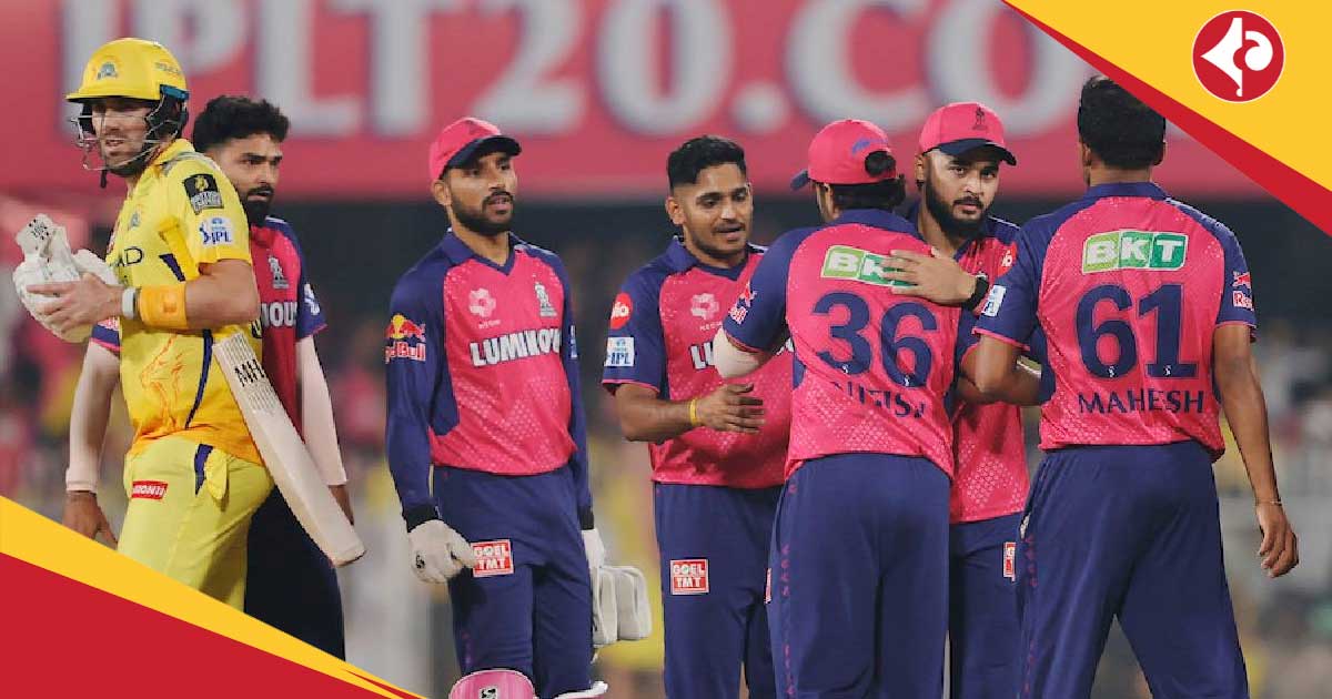 Rajasthan Royals beat CSK by 6 wickets in IPL 2025