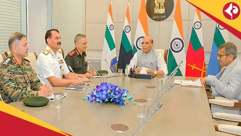 Rajnath Singh High-Level Meet