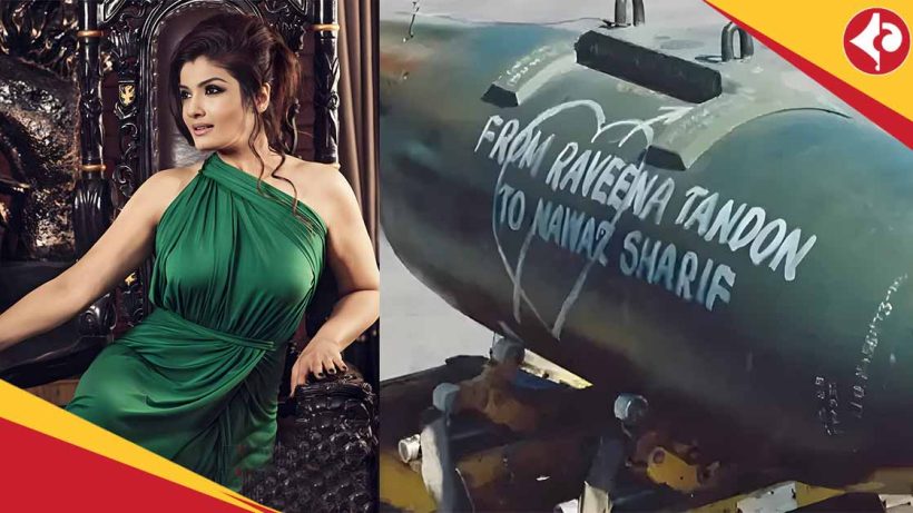 Raveena Tandon Missile Message to Nawaz Sharif During Kargil War