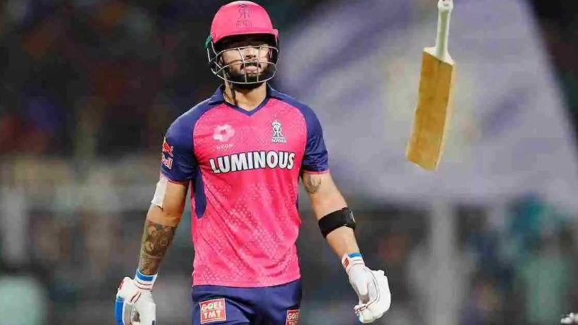 Riyan Parag six sixes