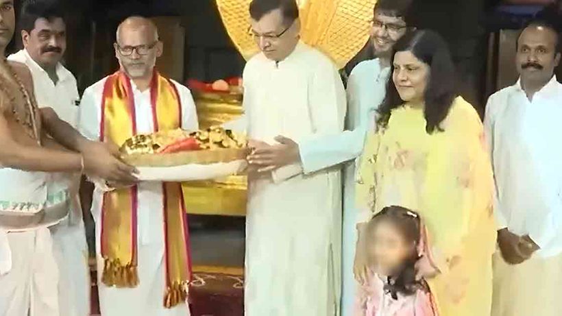 Sanjiv Goenka Tirupati visit