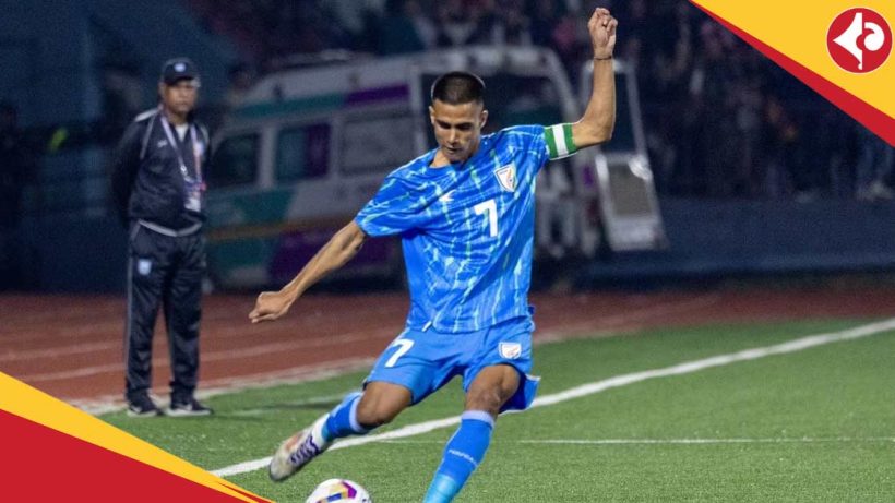 Indian Football Team captain Singamayum Shami iconic goal evoked flashbacks Ronaldinho goal