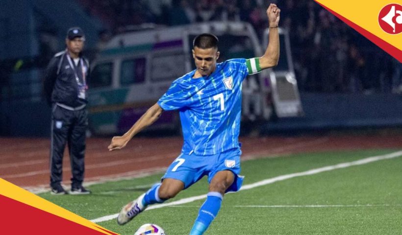 Indian Football Team captain Singamayum Shami iconic goal evoked flashbacks Ronaldinho goal