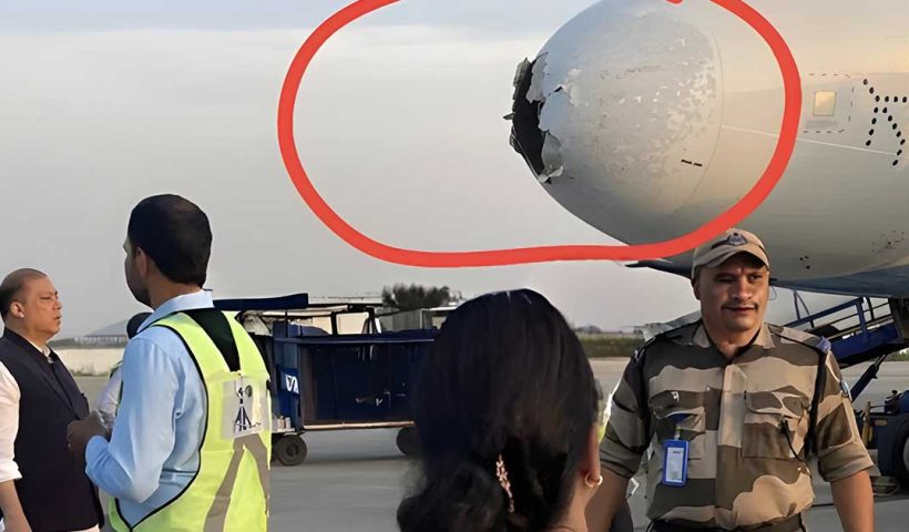 TMC Leaders Survive Mid-Air Scare as IndiGo Flight Hit by Hailstorm on Way to Kashmir