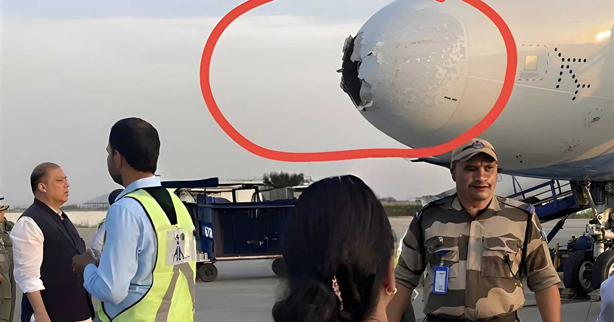 TMC Leaders Survive Mid-Air Scare as IndiGo Flight Hit by Hailstorm on Way to Kashmir