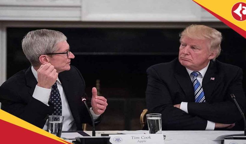 Trump to Apple CEO