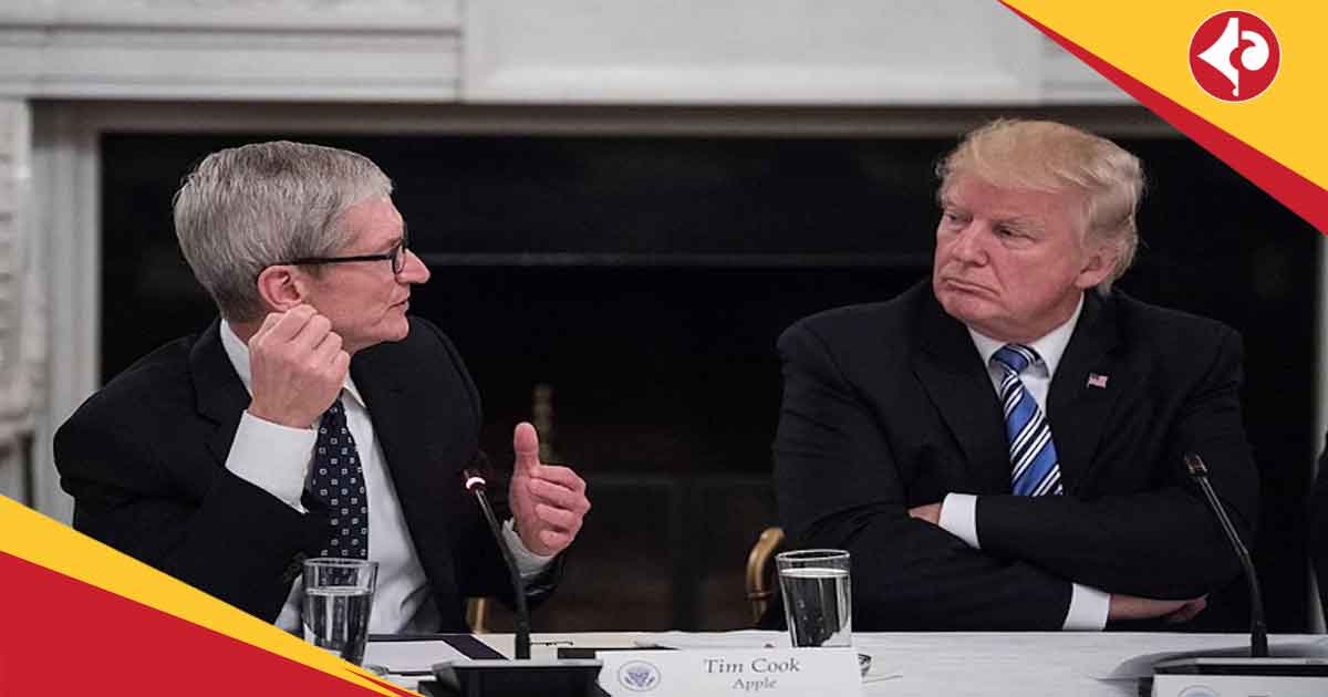 Trump to Apple CEO