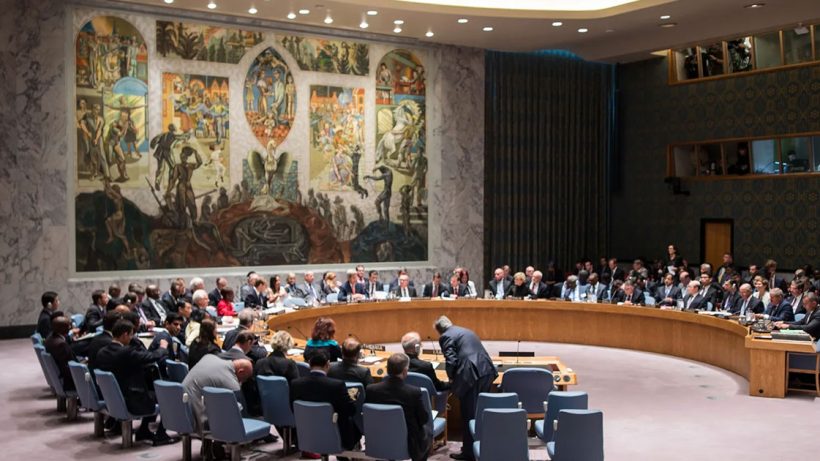 UNSC holds closed-door meeting