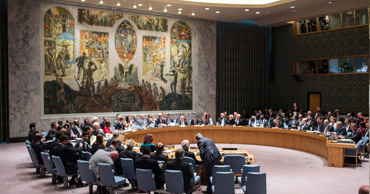 UNSC holds closed-door meeting