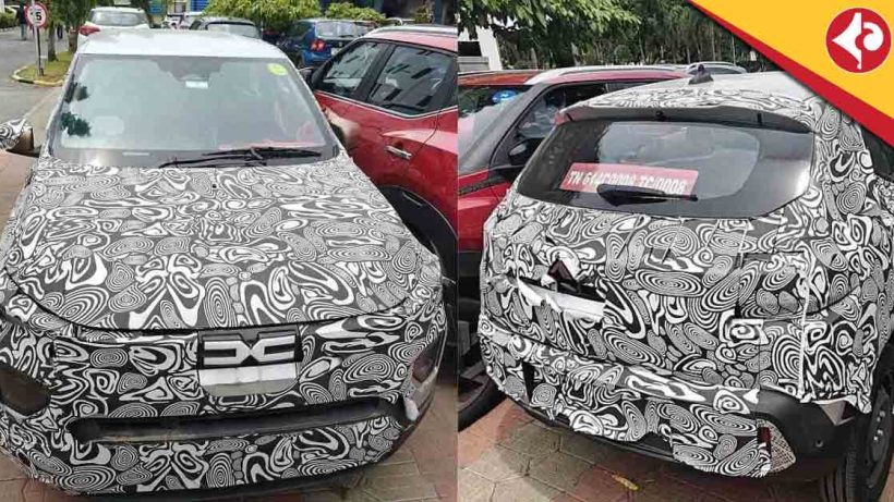 Upcoming Renault Kwid EV Spotted In India