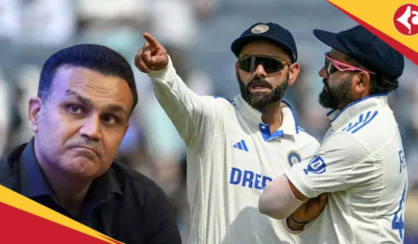 Virender Sehwag once again questioned Virat Kohli Test retirement